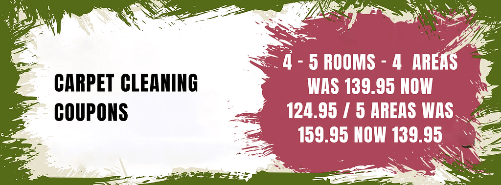 coupon special carpet cleaning