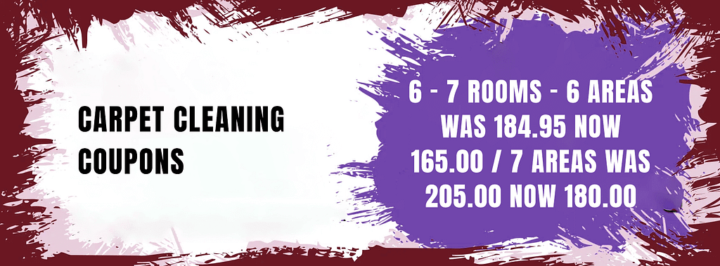 coupon special carpet cleaning