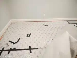 carpet repair Pad replace