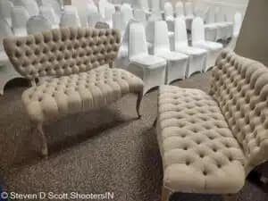 Upholstery cleaning golf course club house