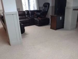 Upholstery clean large size sectional sofa