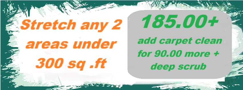 Stretch coupon special for 190 2 areas